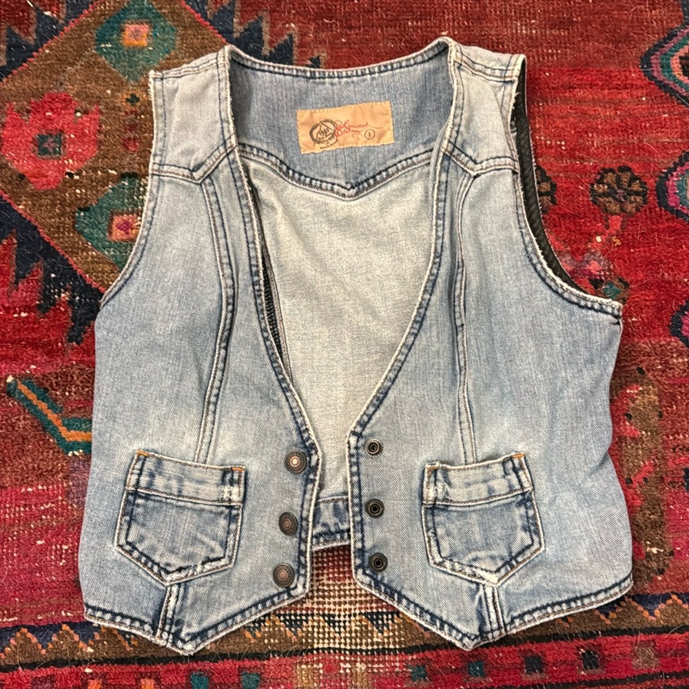 Vintage Denim Vest